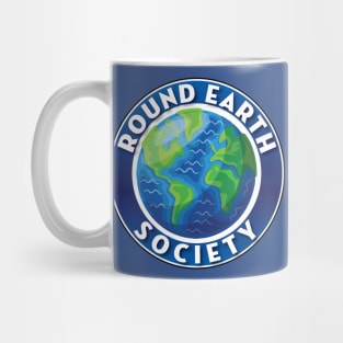 Round Earth Society Mug